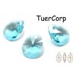 Zdjęcie - Swarovski mini pear 12mm aquamarine
