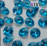 Zdjęcie - Kaboszon kryształowy aquamarine 16mm