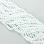 Zdjęcie - Kryształki kulka fasetowana white stone 6mm