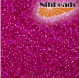 Zdjęcie - Koraliki NihBeads 12/0 Inside-Color Lustered Crystal/ Mauve Line