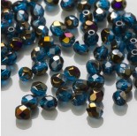 Zdjęcie - Fire Polish Purple Iris - Capri Blue (PR60080) 4mm