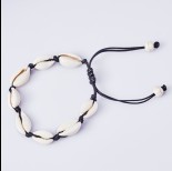 Zdjęcie - Bransoletka z muszli naturalnych 17-25cm