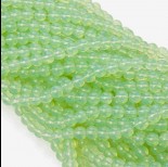 Zdjęcie - Koraliki szklane pistacjowe 8mm