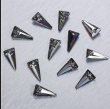 Zdjęcie - Swarovski spike pendant rainbow dark 18mm