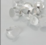 Zdjęcie - Baza pierścionka z płaskim talerzykiem 16mm