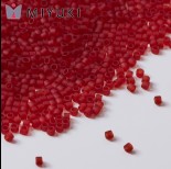 Zdjęcie - Koraliki Miyuki Delica 11/0 Matted Transparent Dk Cranberry