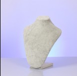 Zdjęcie - Ekspozytor na naszyjnik szary 27x21cm