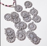 Zdjęcie - Zawieszka ze stali chirurgicznej pajęczyna 18,4mm