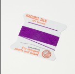 Zdjęcie - Nici jedwabne z igłą amethyst 0,5 mm