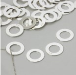 Zdjęcie - Srebrna celebrytka kółko 13mm, Ag925
