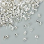 Zdjęcie - Posrebrzane zaciski 1,5mm