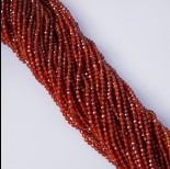 Zdjęcie - Granat brązowy kulka fasetowana 2,5mm