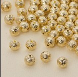 Zdjęcie - Koralik kulka z wzorkami 8 mm