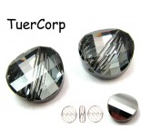 Zdjęcie - Swarovski twist bead 14mm silver night