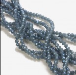 Zdjęcie - Kryształki oponki antracite AB 3x4mm