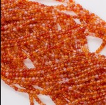 Zdjęcie - Agat karneolowy kulka gładka 2mm