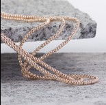Zdjęcie - Hematyt kulki platerowane gładkie rose gold 2mm