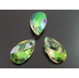 Zdjęcie - Swarovski pear-shaped 16mm luminous green