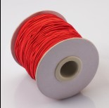 Zdjęcie - Gumka pleciona 1mm czerwona