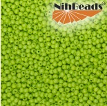 Zdjęcie - Koraliki NihBeads 12/0 Opaque Sour Apple