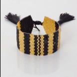 Zdjęcie - Bransoletka boho 13 rzędowa z koralików Matsuno 17-27cm