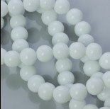 Zdjęcie - Jadeit marmurkowy kulka gładka biała 10mm