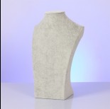 Zdjęcie - Ekspozytor na naszyjnik szary 26x16cm