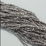 Zdjęcie - Kryształki kulki fasetowane nickel 3mm
