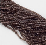 Zdjęcie - Kwarc dymny kulka fasetowana 3mm