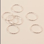 Zdjęcie - Srebrny łącznik koło diamentowe 15mm ag925