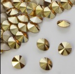 Zdjęcie - Swarovski rivoli stone metalic sunshine 8mm