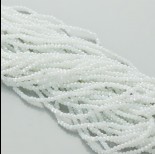 Zdjęcie - Kryształki oponki fasetowane white stone ab 1x2mm