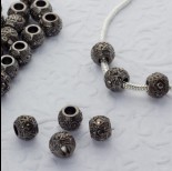 Zdjęcie - Koralik hematite z kryształkiem 4.5mm