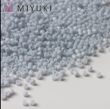Zdjęcie - Koraliki Miyuki Delica 11/0 Opaque Lt Grey Luster