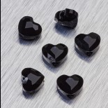 Zdjęcie - 5741 Swarovski love bead 8mm Jet