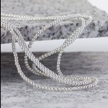 Zdjęcie - Hematyt kulki platerowane gładkie white silver 2mm
