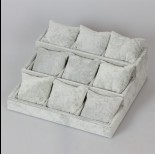Zdjęcie - Ekspozytor schodkowy z poduszkami 9 komór 12x27x25cm