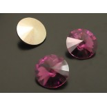 Zdjęcie - Swarovski rivoli stone amethyst 10mm