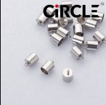Zdjęcie - Końcówki do sznurków i rzemieni ze stali chirurgicznej 6mm