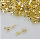 Zdjęcie - Krawatka podłużna gładka 23x4mm