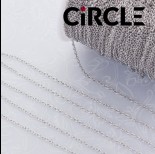 Zdjęcie - Łańcuszek mini owal ze stali chirurgicznej --