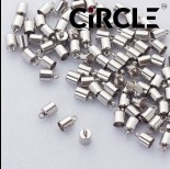 Zdjęcie - Końcówki do sznurków i rzemieni ze stali chirurgicznej 4mm