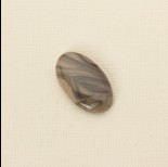 Zdjęcie - Krzemień pasiasty kaboszon owal 32x19 mm