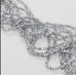 Zdjęcie - Kryształki oponki fasetowane half silver 2x3mm