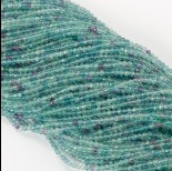 Zdjęcie - Zielony fluoryt kulka fasetowana 3mm
