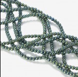 Zdjęcie - Hematyt kulki platerowane emerald 3mm