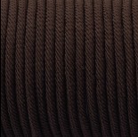 Zdjęcie - Sznurek pleciony 4mm brązowy matowy