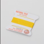 Zdjęcie - Nici jedwabne z igłą yellow 0,6 mm