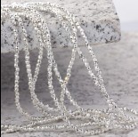 Zdjęcie - Hematyt platerowany kulka fasetowana white silver 2,5mm