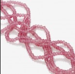 Zdjęcie - Jadeit oponka fasetowana ametystowa 4x2mm